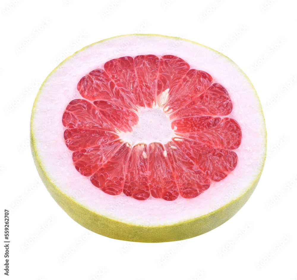 Fresh juicy piece of grapefruit pulp isolated transparent png Fresh juicy piece of grapefruit pulp isolated transparent png