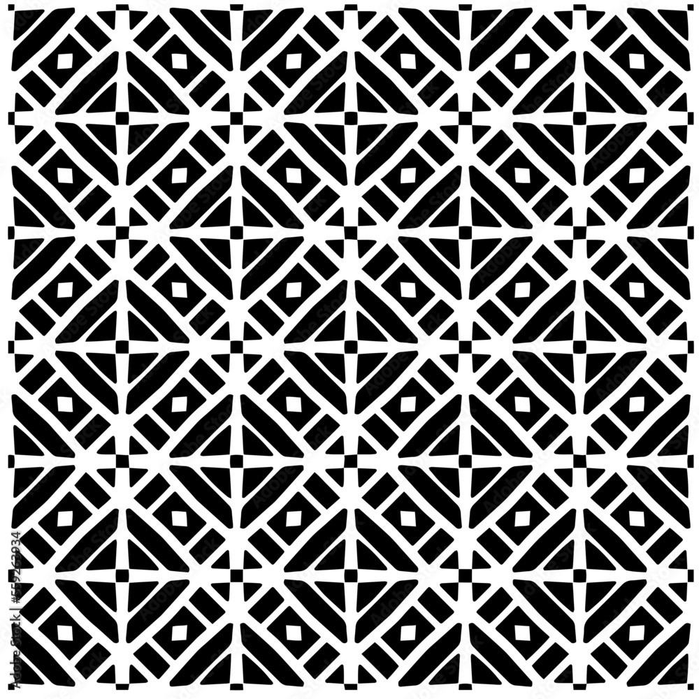 Vector pattern in geometric ornamental style. Black and white color.Seamless pattern. Vector pattern in geometric ornamental style. Black and white color.Seamless pattern.
