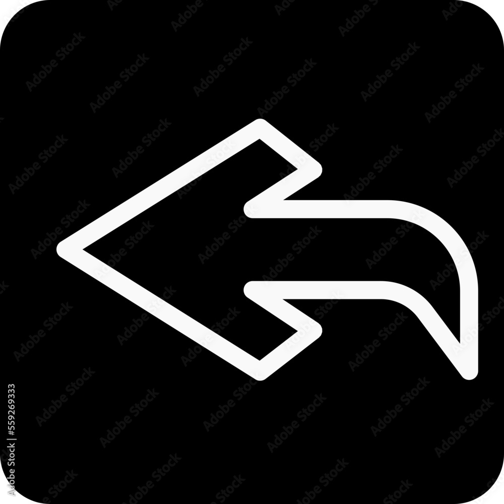 Solid Bold arrow down to left icon Solid Bold arrow down to left icon