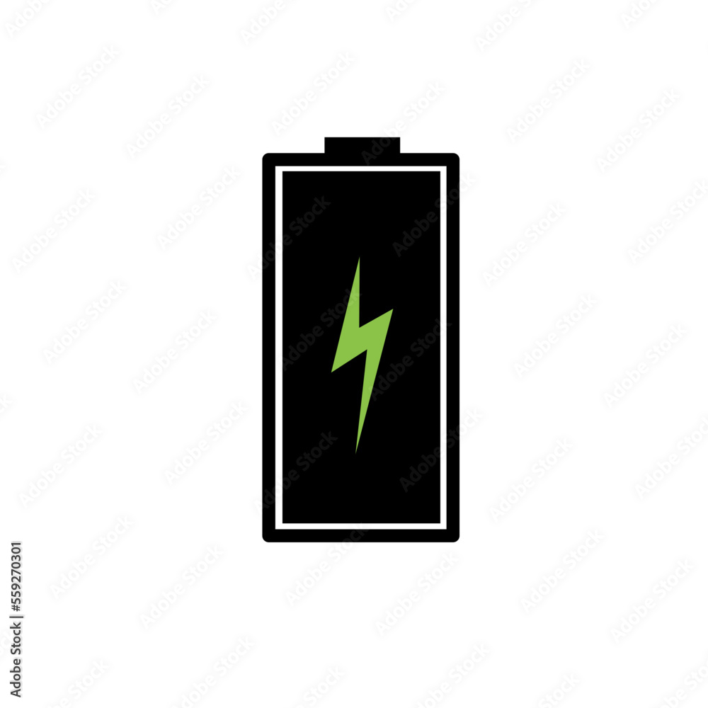 Battery charge indicator icon Battery charge indicator icon