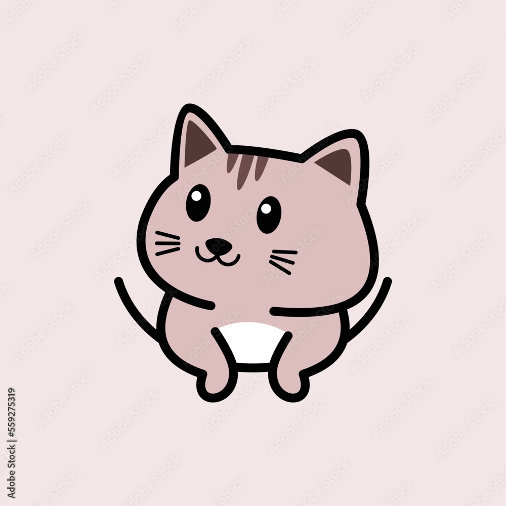 Simple Cat Logo