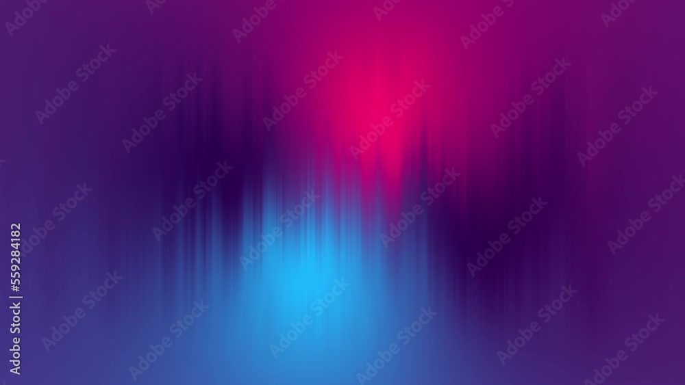 Glow neon blue pink stripe vertical gradient shapes smooth animation. Movement of Rainbow Rays in Space for futuristic, fashion, business modern presentation abstract light wallpaper motion background