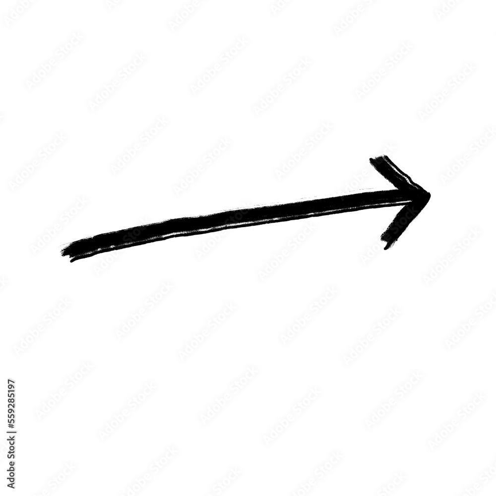 black hand draw arrow line black hand draw arrow line