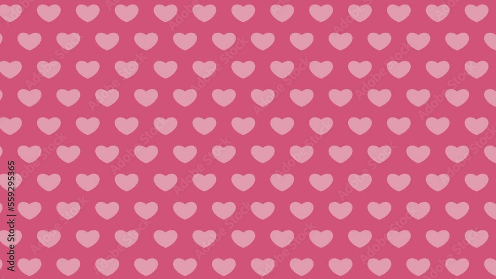 Heart background loop animation Heart background loop animation
