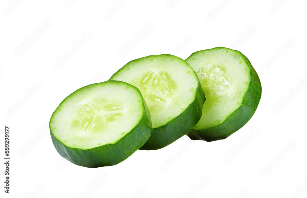 cucumber sliced isolated on transparent png cucumber sliced isolated on transparent png