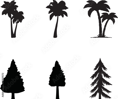 Tree silhouette