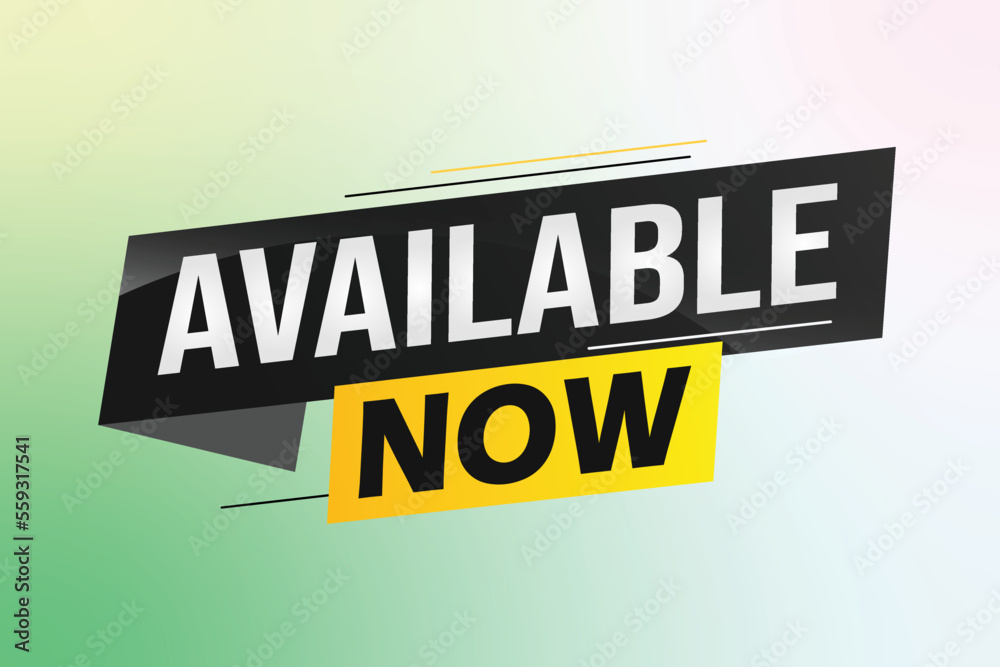 available now word concept vector illustration with lines 3d style for social media landing page, template, ui, web, mobile app, poster, banner, flyer, background, gift card, coupon, label, wallpaper available now word concept vector illustration with lines 3d style for social media landing page, template, ui, web, mobile app, poster, banner, flyer, background, gift card, coupon, label, wallpaper