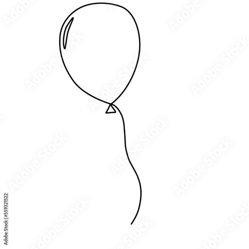 Ballon Lineart