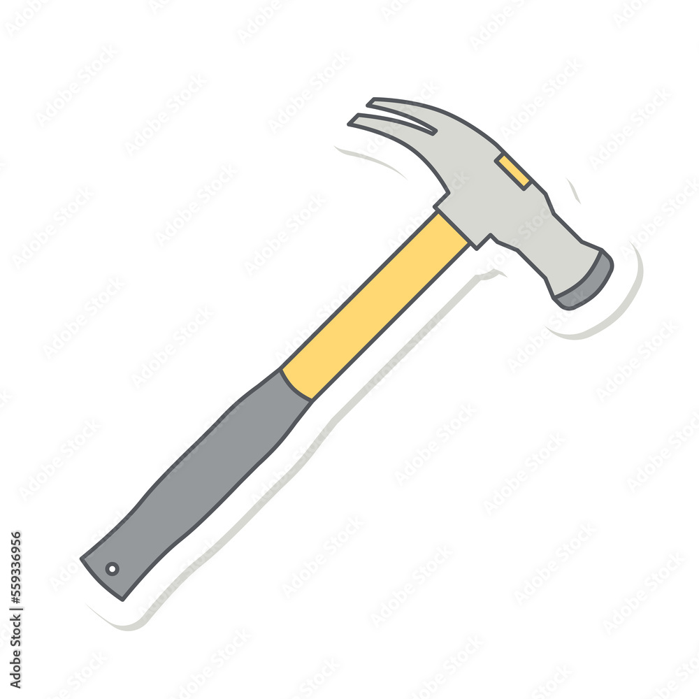 Folding Saw Construction Tools Equipment Device Icon Set Collection Sticker Folding Saw Construction Tools Equipment Device Icon Set Collection Sticker