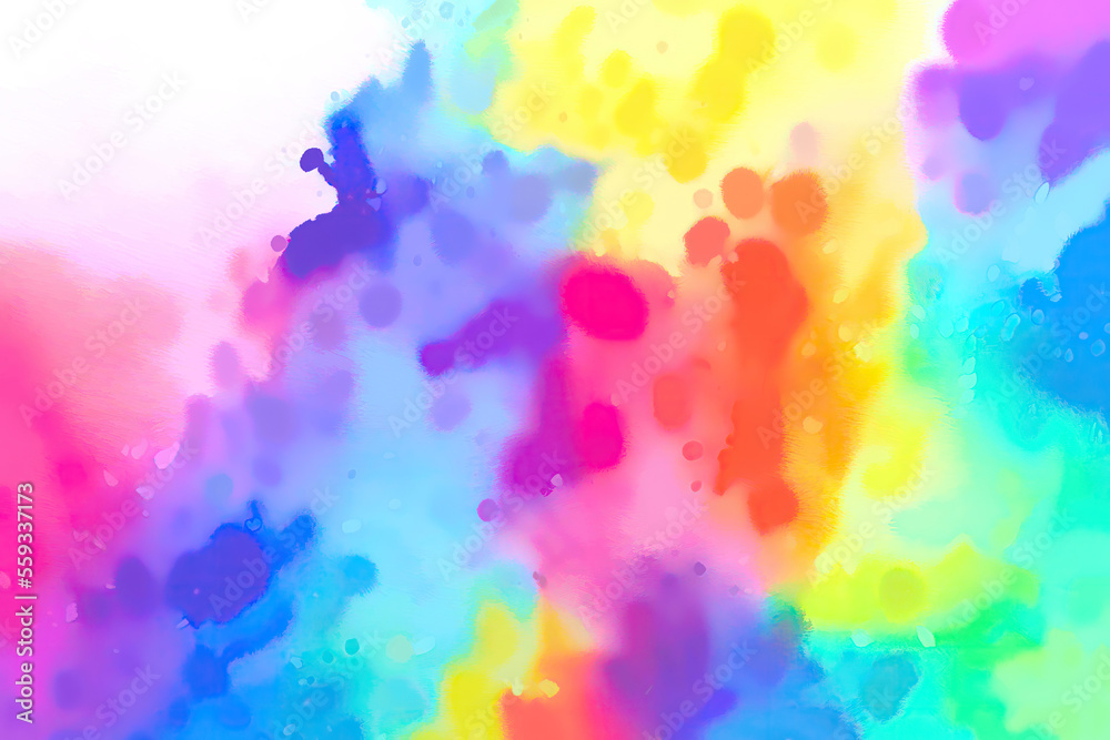 Fototapeta premium Abstract Watercolor Art with Liquid Textures