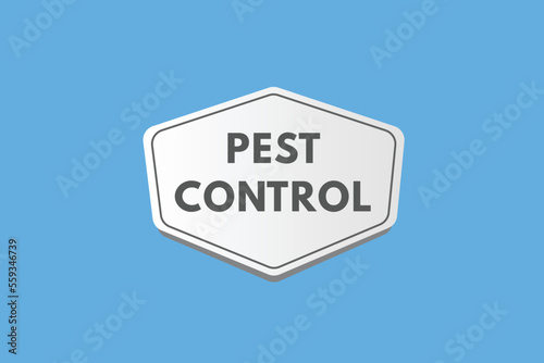 pest control text Button. pest control Sign Icon Label Sticker Web Buttons