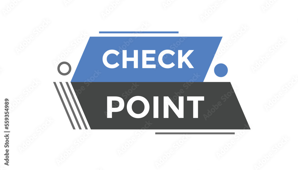Check point button web banner templates. Vector Illustration
Check point button web banner templates. Vector Illustration