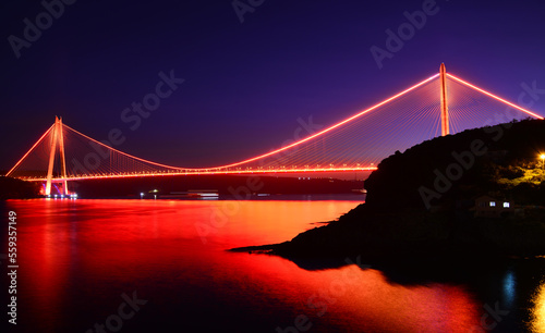 Yavuz Sultan Selim Bridge - Istanbul - TURKEY photo
