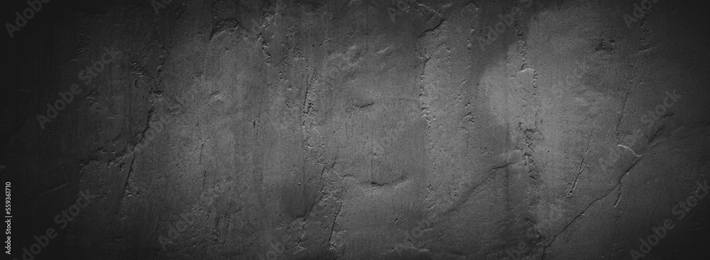 Obraz premium Abstract black wall texture background