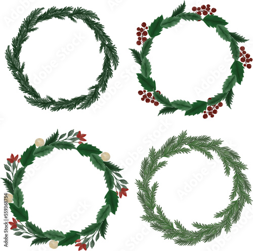 christmas wreath collection