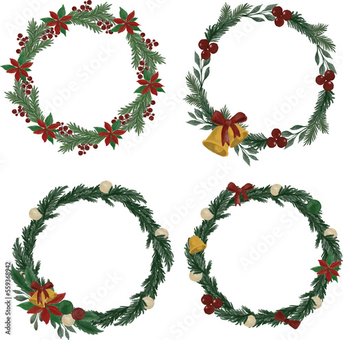 christmas wreath collection