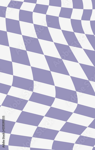 aesthetics distorted checkerboard, gingham, plaid, checkered decoration