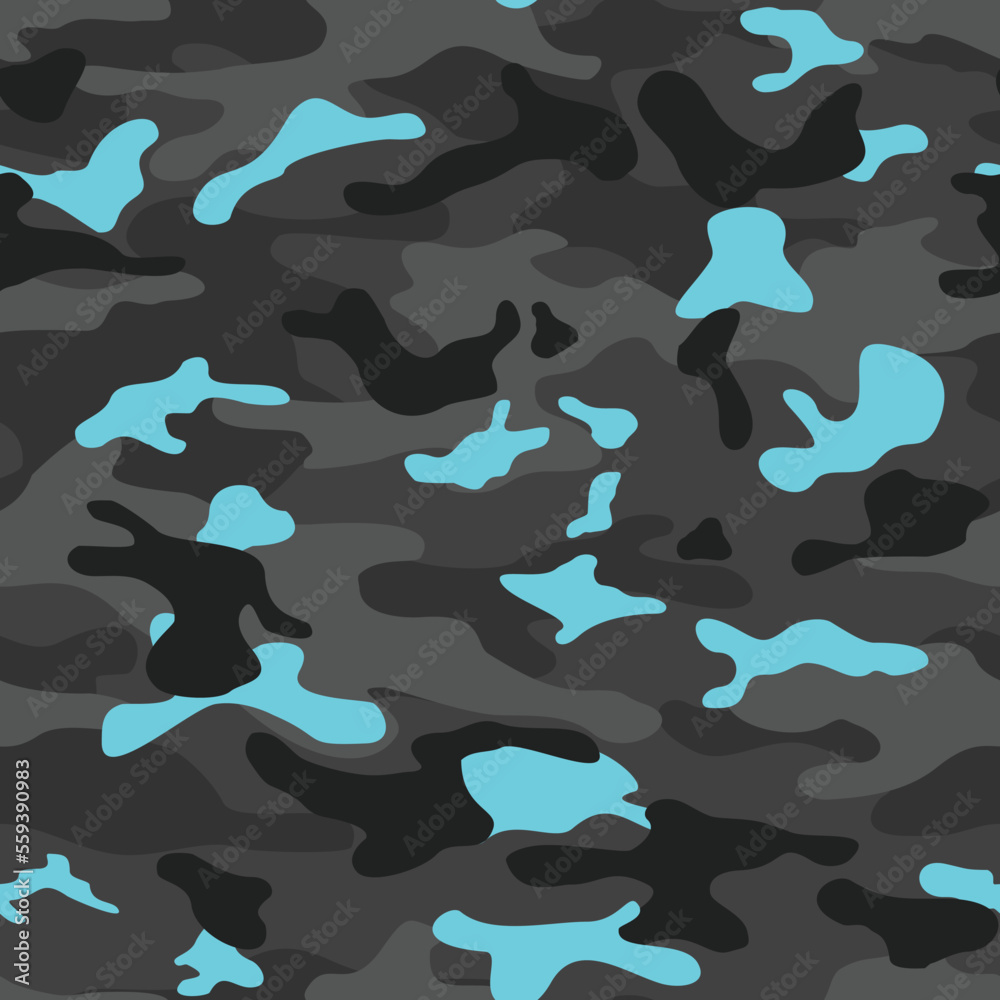 Seamless camouflage pattern of colored spots is modern. Abstract background of spots. Print on fabric and clothing. Vector illustration Seamless camouflage pattern of colored spots is modern. Abstract background of spots. Print on fabric and clothing. Vector illustration