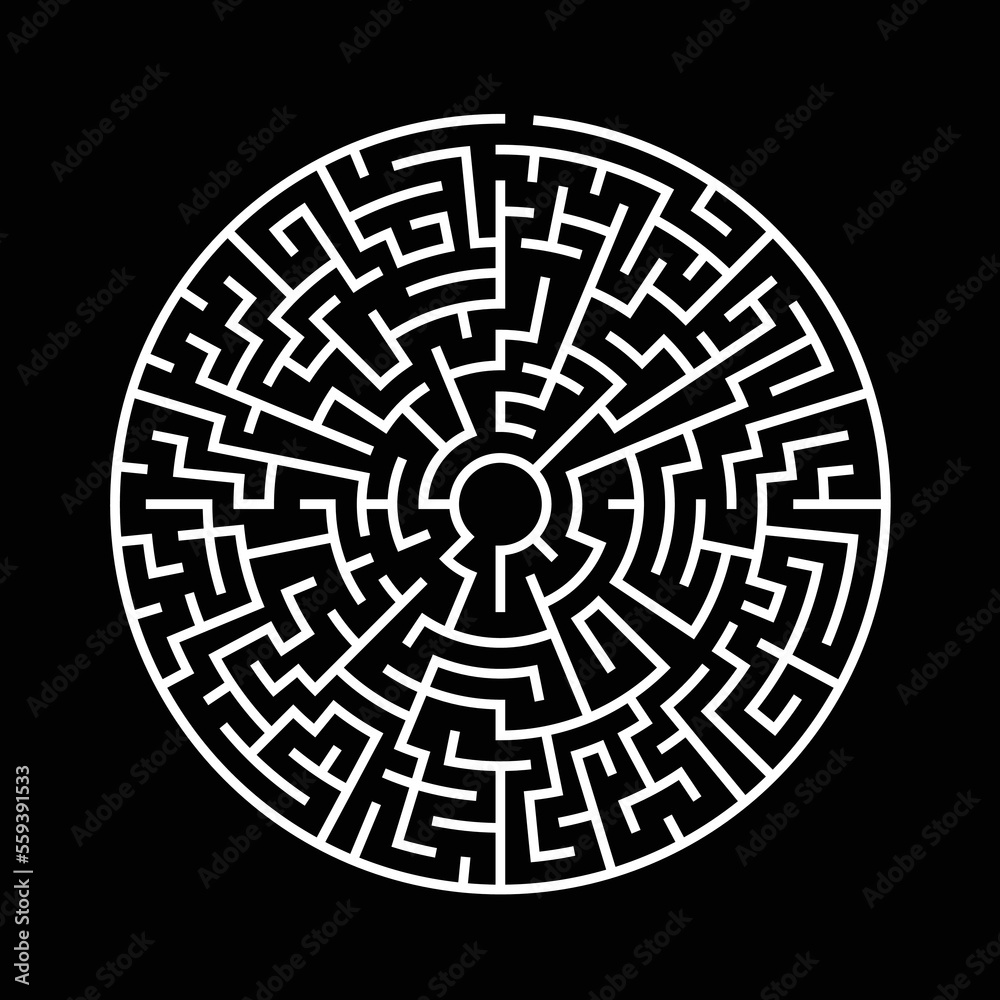 Vector maze template. Logic game for kids. Isolated ridle labyrinth. Vector maze template. Logic game for kids. Isolated ridle labyrinth.
