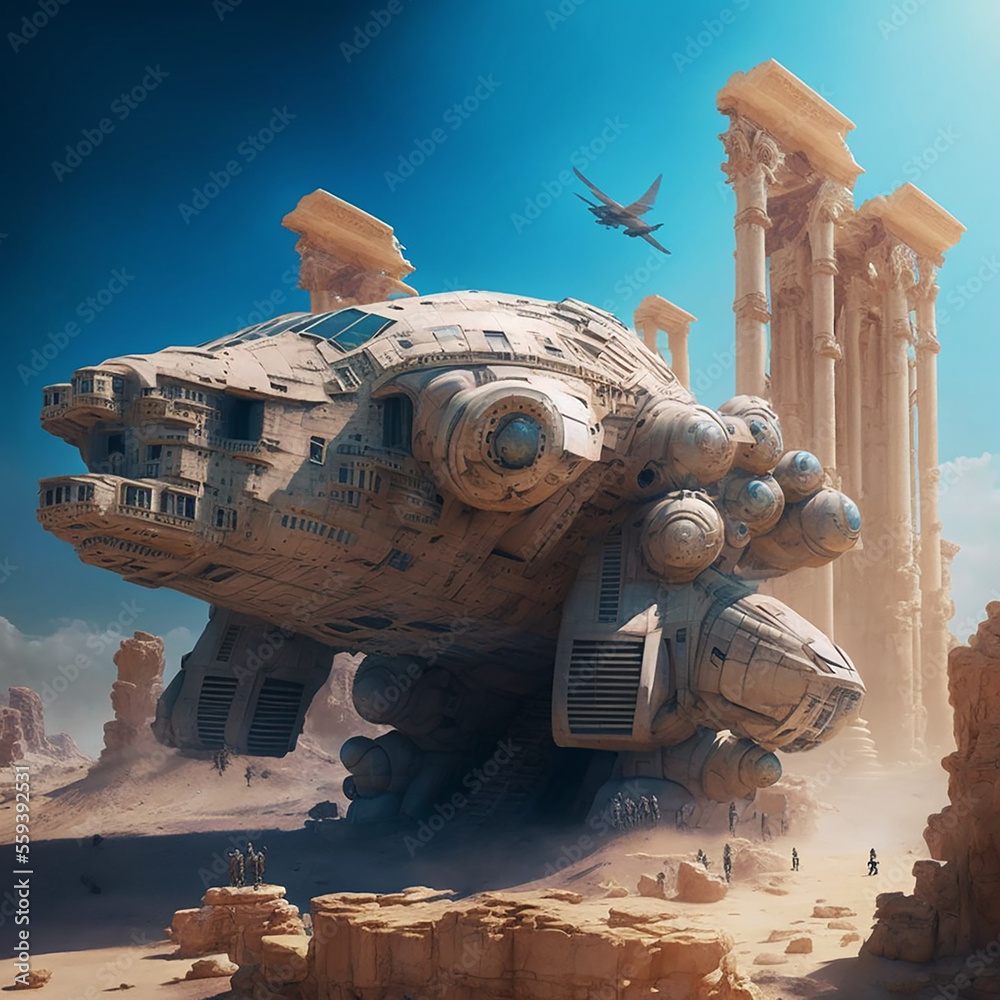 Baalbek ancient city built by aliens. The baalbek pillars are a ramp