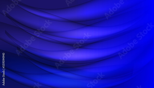 Vector abstract colorful geometric landing wave line page flat background.