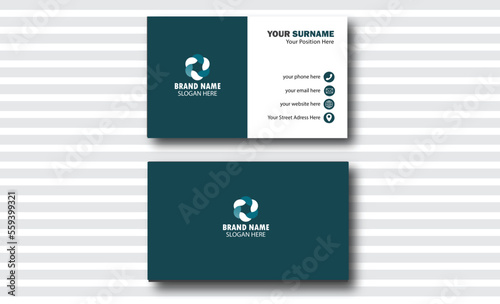 Modern Business Card Layout