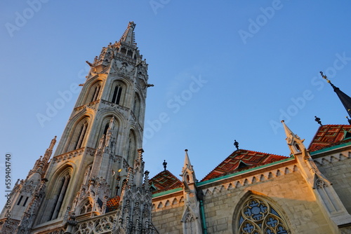 Matthias Church tower, Budapest, Hungary