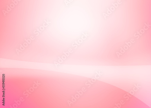 Soft dark light pink background with curve pattern graphics for illustration. 