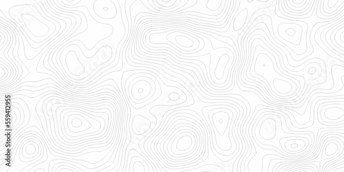 Topographic map. Geographic mountain relief. Abstract lines background. Contour maps. Vector illustration, Topo contour map on white background, Topographic contour lines vector map seamless pattern.