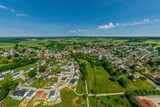 Ausblick auf Adelsried im nördlichen Landkreis Augsburg