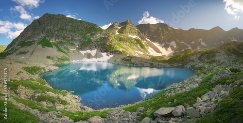 Fototapeta Naklejka Na Ścianę i Meble -  Beautiful summer landscape of Caucasus mountain