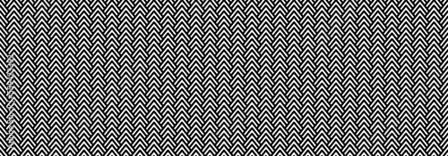 black white line Chevron seamless pattern