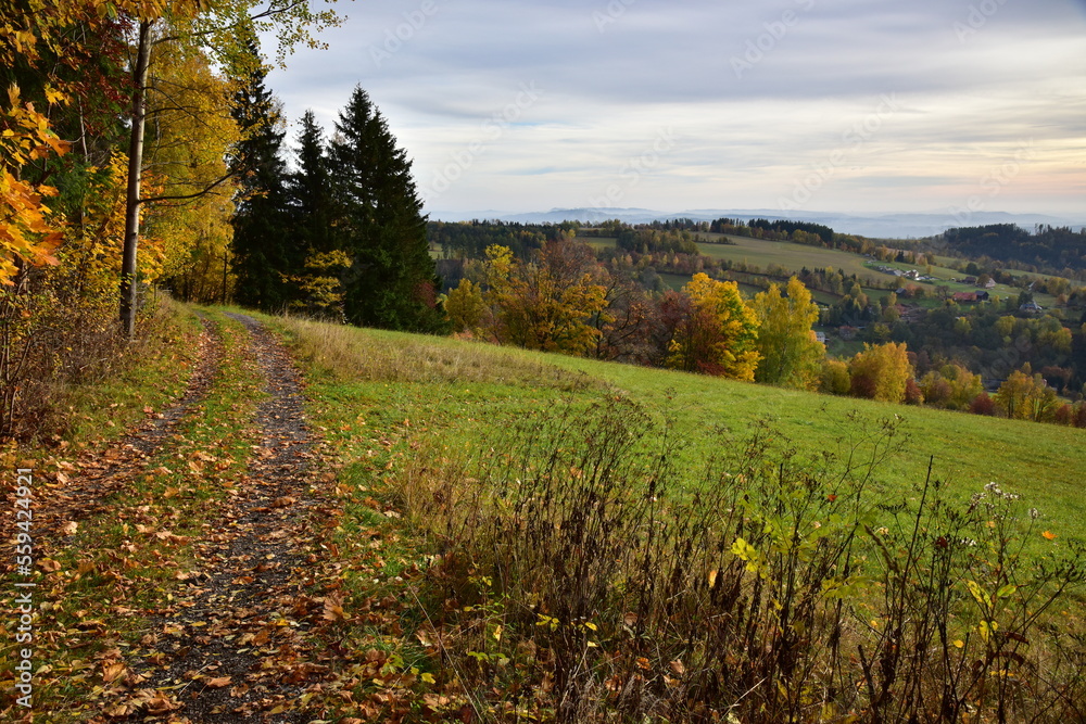 Naklejka premium Benecko Krkonose