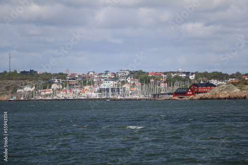 Boat trip between the Gothenburg archipelago, Sweden