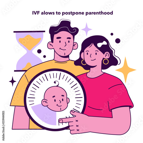 In vitro fertilization benefit. Infertility and problem with reproduction