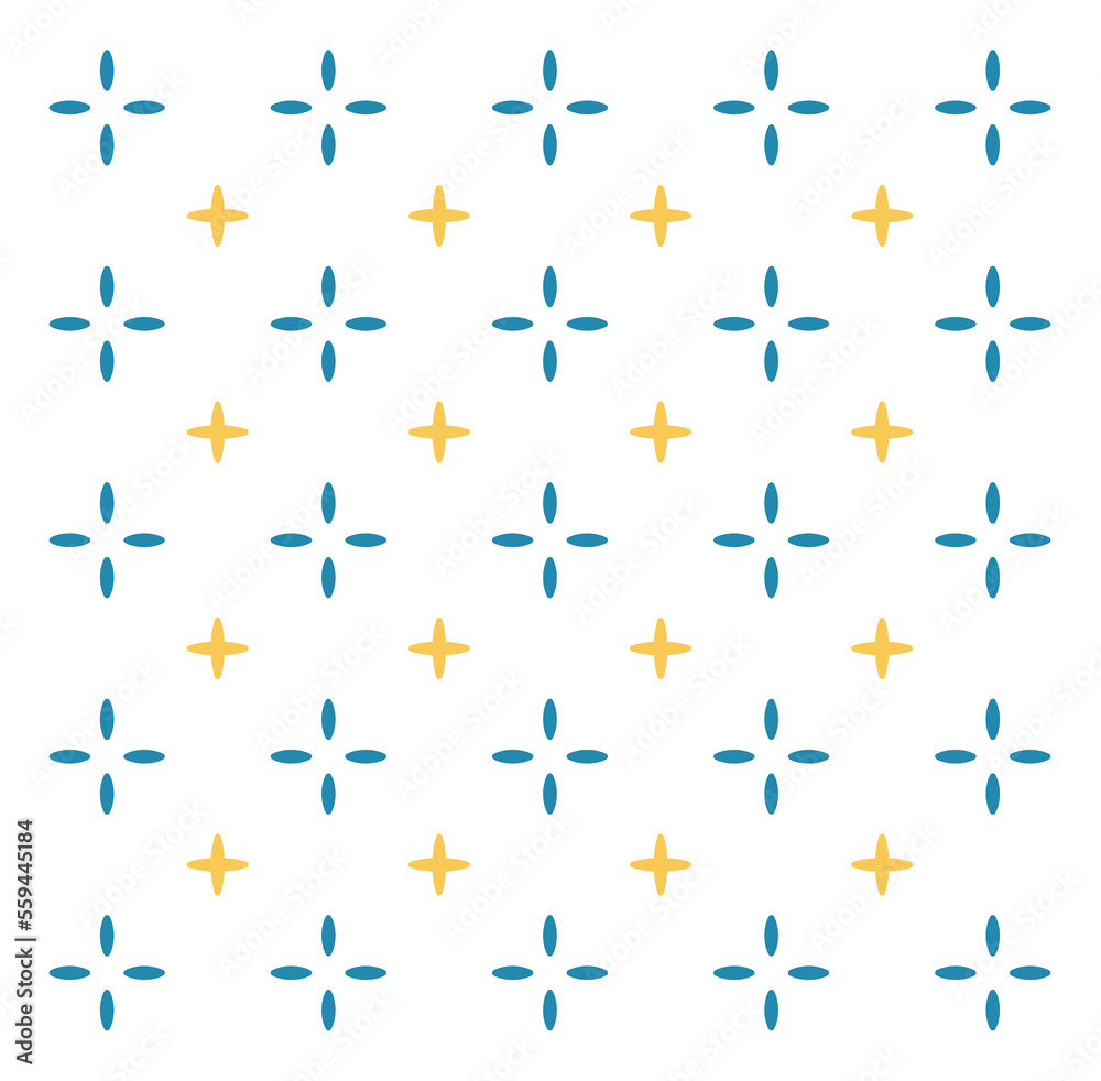 Fototapeta premium Simple, colorful, abstract, geometric pattern design background. Pattern graphic used for wallpaper, tile, fabric, textile.