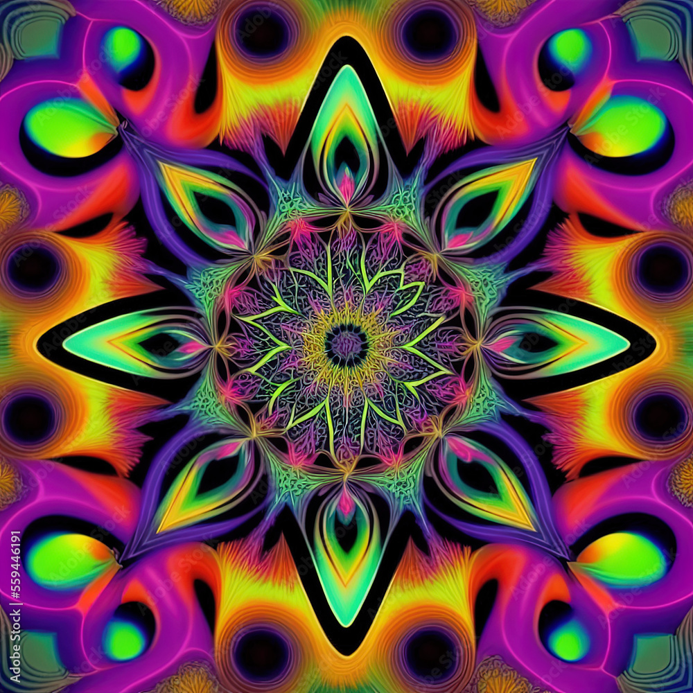 Psychedelic Background Psychedelic Background