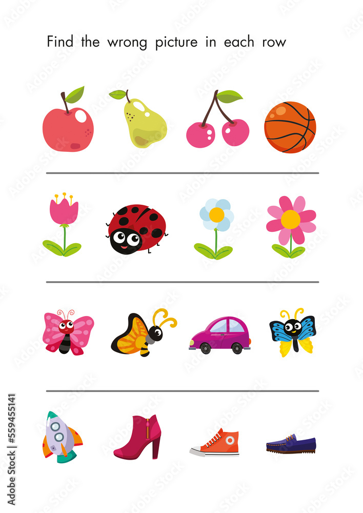 Developmental tasks for children 4-5 years old Instant download, printable, A4 Developmental tasks for children 4-5 years old Instant download, printable, A4