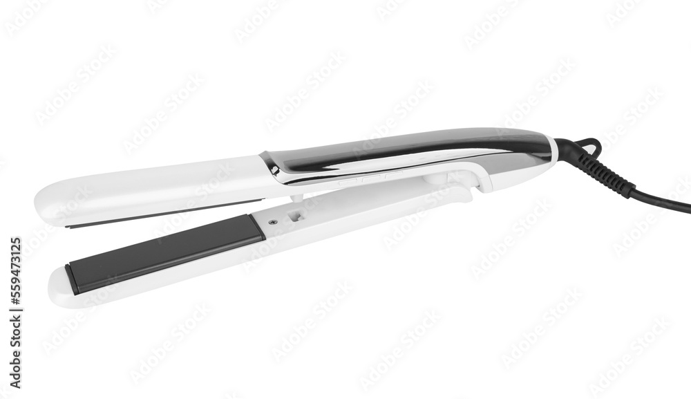 Hair straightener isolated Hair straightener isolated