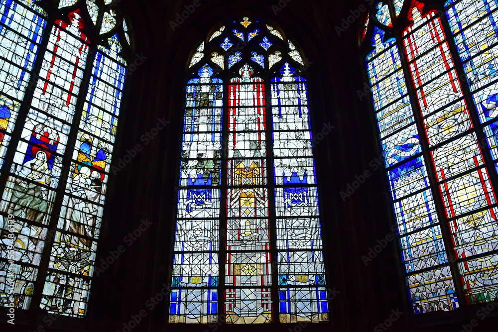 Rouen; France - december 13 2022 : Saint Maclou church