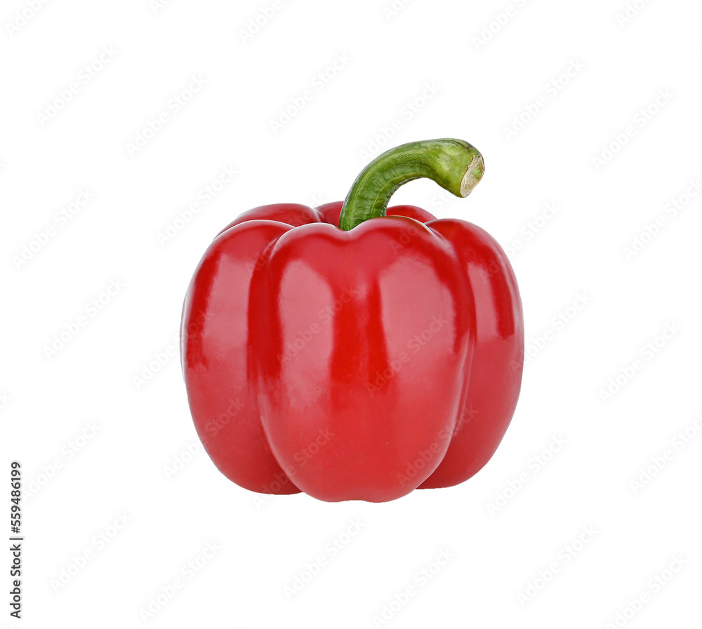 Sweet peppers red isolated on transparent png Sweet peppers red isolated on transparent png