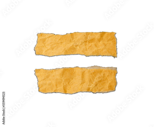 Collection of Recycled paper,crumpled paper,unfolded piece paper on white backgroun