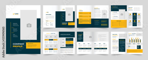 Company profile Layout profile Company template A4 Company Profile 