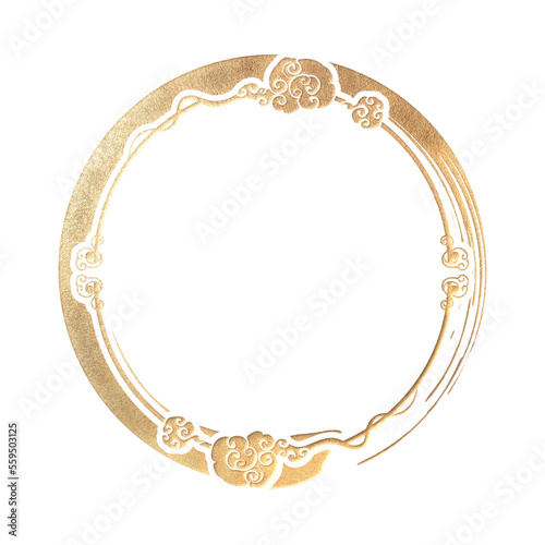 Cloud frame circle