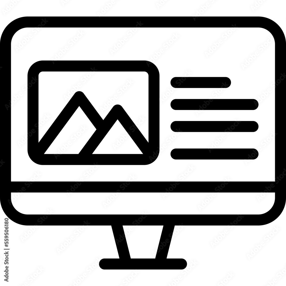 Tv-Ad Isolated Silhouette Solid Line Icon with tv-ad, ad, image, sponsor, tv Infographic Simple Vector Illustration