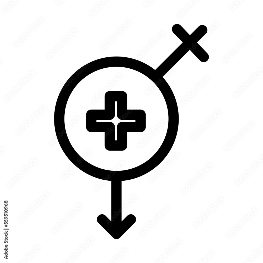 Fototapeta premium Couple-Sign Isolated Silhouette Solid Line Icon with couple-sign, couple, man, sign, symbol, woman Infographic Simple Vector Illustration