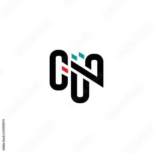 CCN Letter logo design template vector illustration © fadly