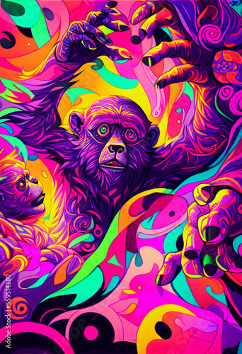 Psychedelic Ape Traders