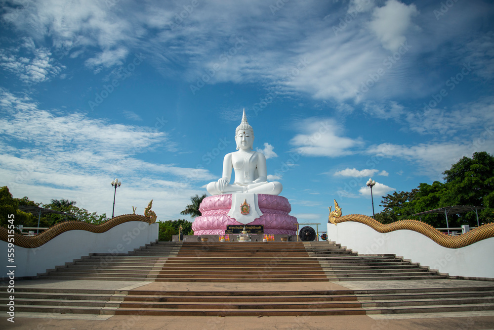 THAILAND LOPBURI PASAK JOLASID DAM BUDDHA