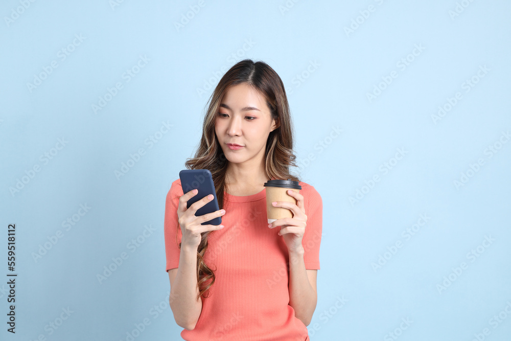Casual Asian Woman Casual Asian Woman